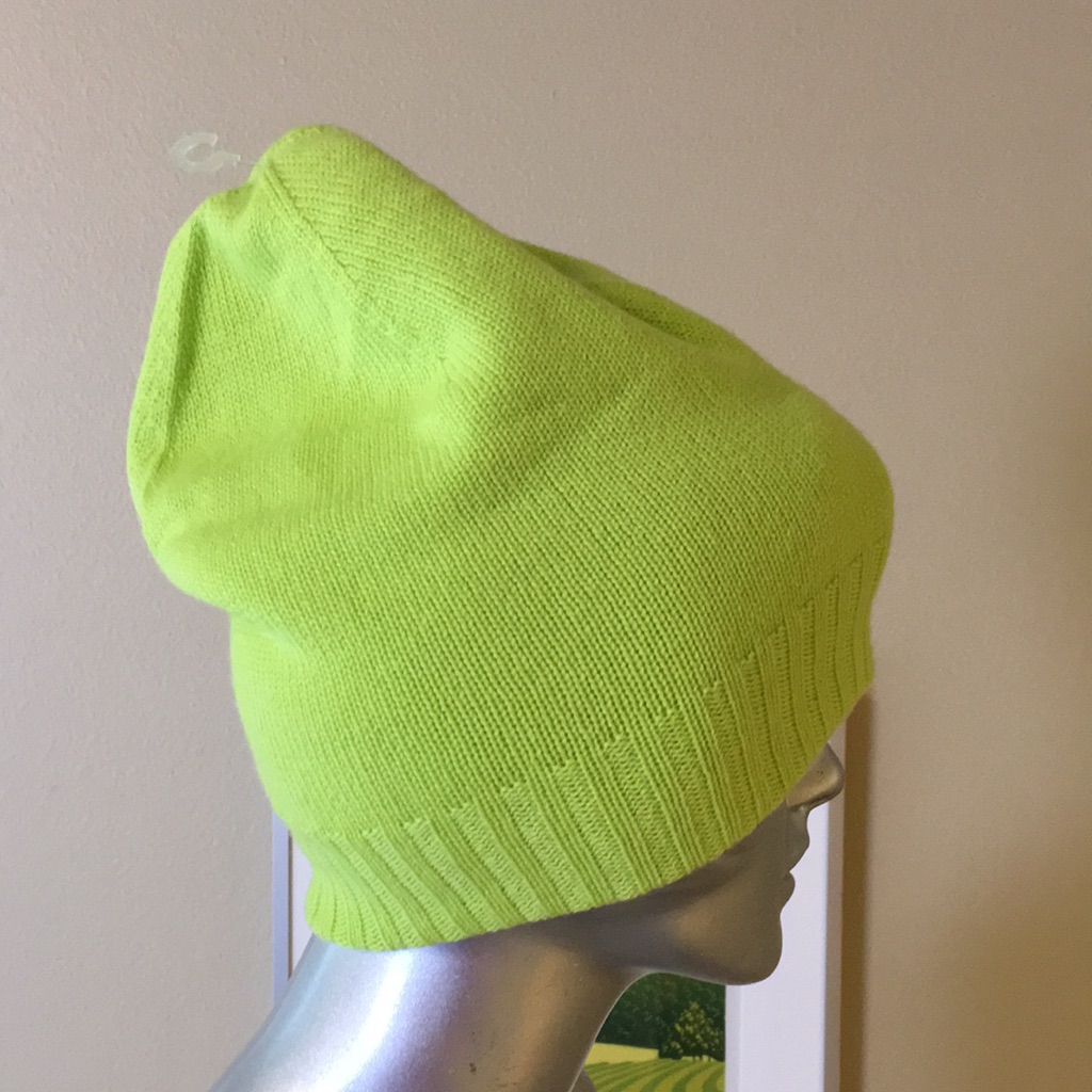 100% Cashmere Knit Beanie Reversible By St. Bernard — image 7 of 8